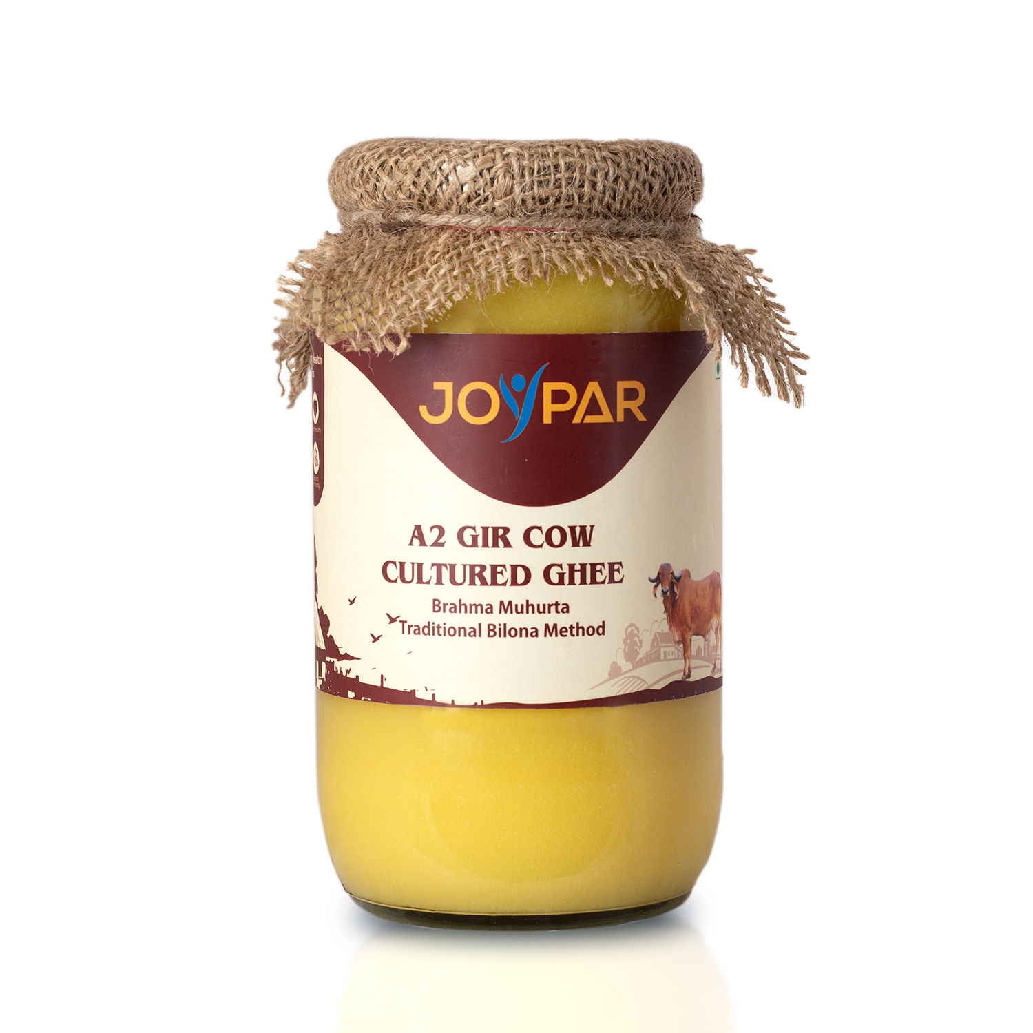 Desi Gir Cow | A2 Gir Cow Cultured Ghee | 1500ml (Large Size)